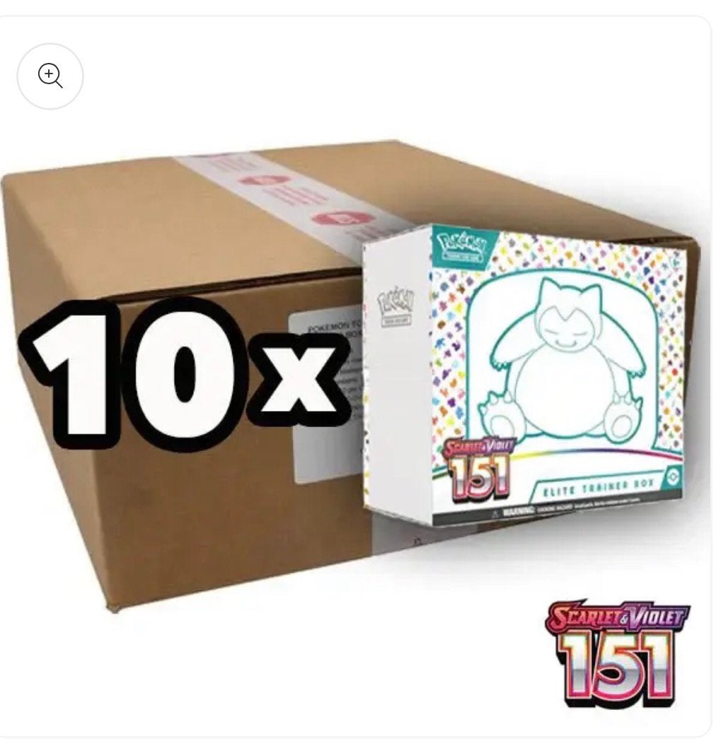 Pokémon 151 ETB case, Ophalen of Verzenden, Zo goed als nieuw