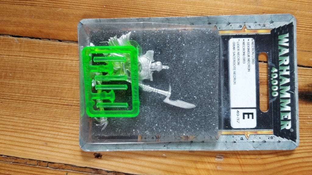Lord Necron Metal Loop, Ophalen of Verzenden, Zo goed als nieuw, Warhammer 40000