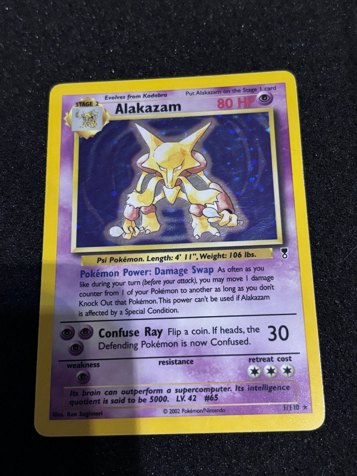 pokémon alakazam, Ophalen of Verzenden, Zo goed als nieuw