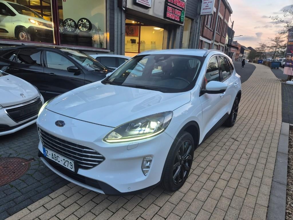 Ford Kuga  2.0 TDCi 4x4 ST-Line FULL OPTIONS 1 JAAR GARANTIE, Auto's, 4 cilinders, Wit, 5 deurs, Kuga