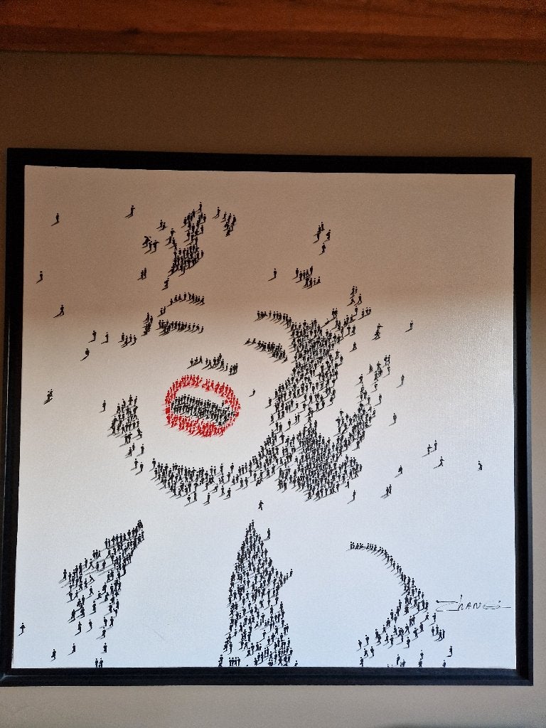 Zhang Xiang Ming olie op doek " Marilyn Monroe", Enlèvement
