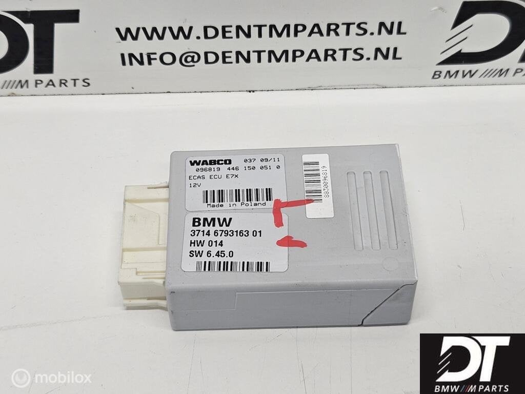 Luchtvering module BMW X5 E70 ('07-'10) 37146793163, Gebruikt, Ophalen of Verzenden, BMW, BMW