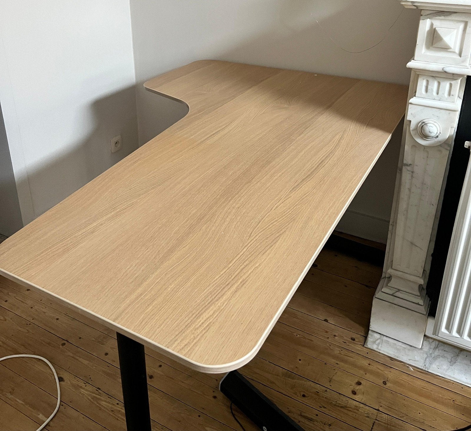 Bureau bekant 160cm x 110 cm/60cm, Ophalen, 160 cm, Hout, Hoekbureau