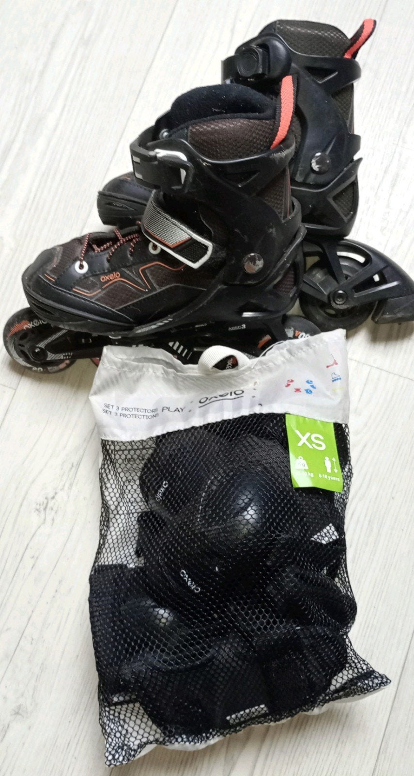 Inline skates verstelbaar maat 29-32, Sport en Fitness, Skeelers, Ophalen, Kinderen, Inline skates 4 wielen, Verstelbaar