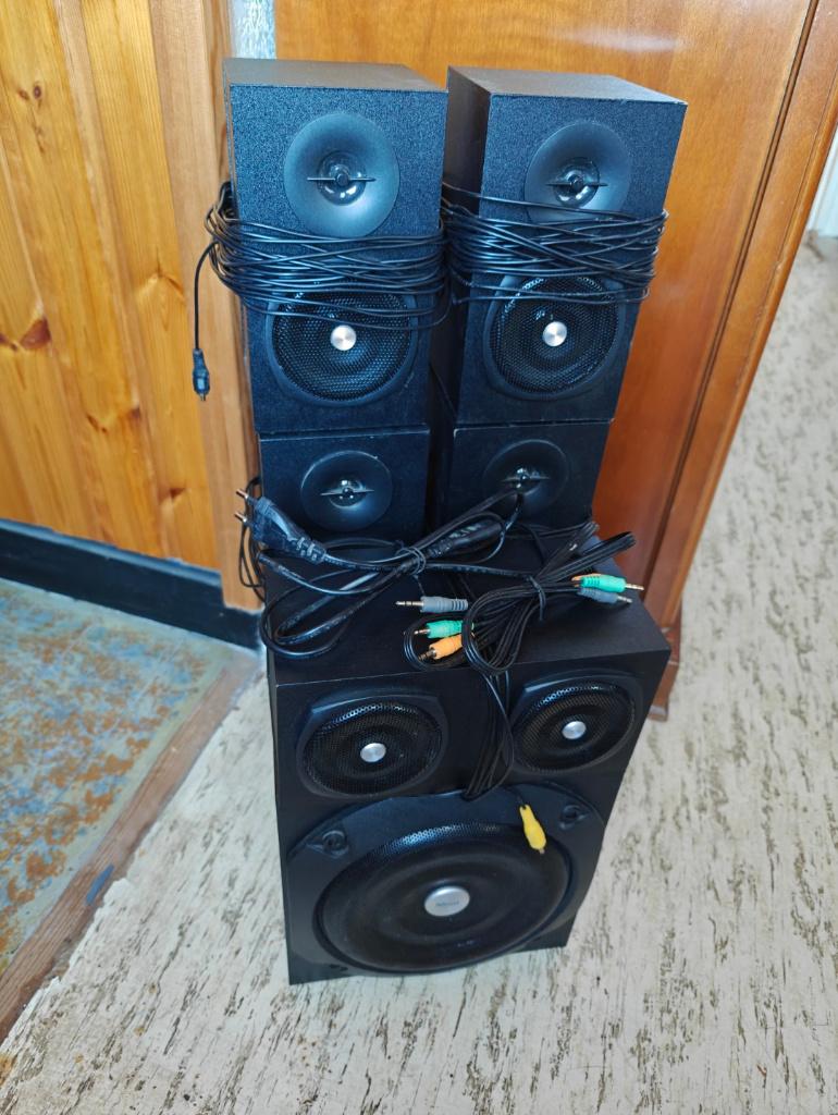 Trust Vigor 5.1 Surround speakers voor PC, Computers en Software, Pc speakers, Gebruikt, Audiokanaal 5.1, Ophalen of Verzenden