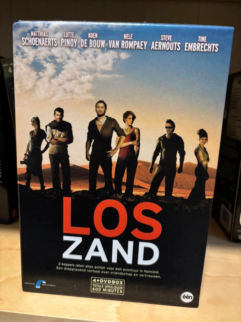 Los Zand DVD box – Vlaamse serie (4 discs), Ophalen, Zo goed als nieuw, Drama