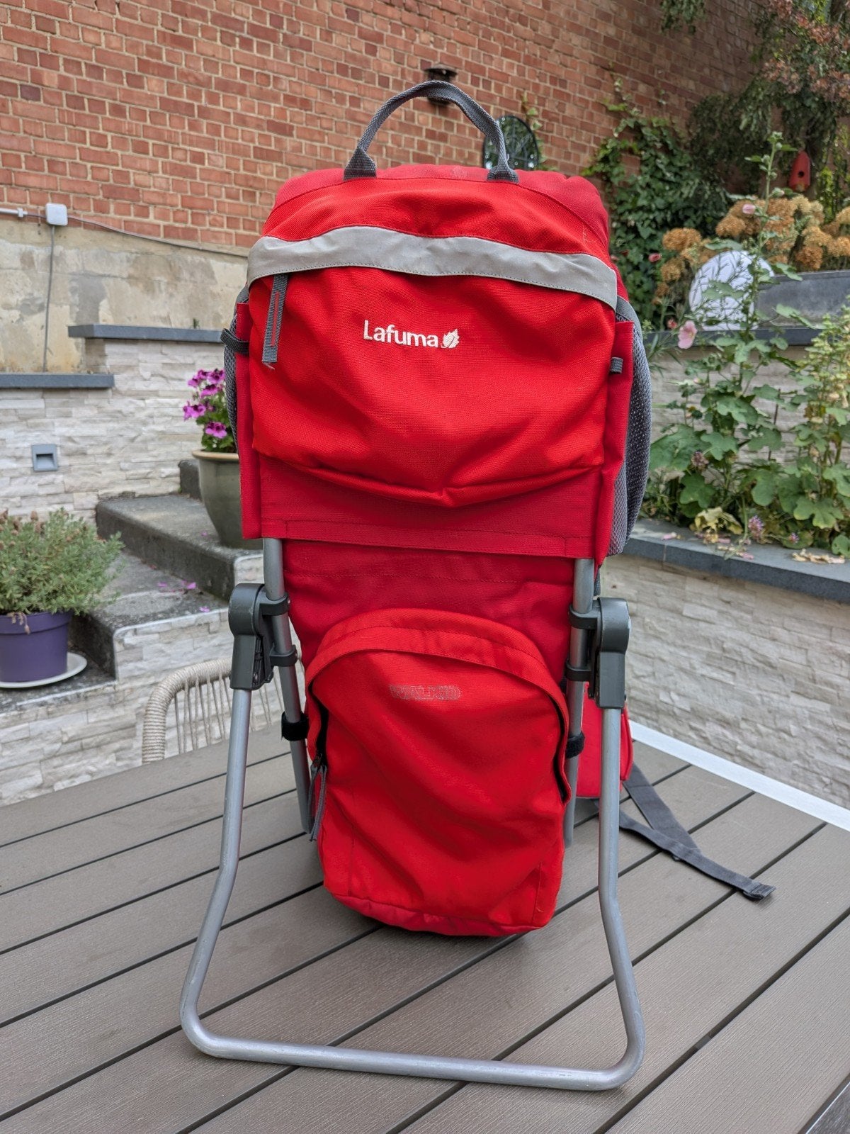 peuterdraagzak Lafuma, Kinderen en Baby's, Ophalen of Verzenden, Gebruikt, Rug, Draagzak