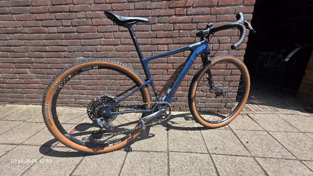 Cannondale Topstone Lefty 3 AXS Carbon gravelbike, Fietsen en Brommers, Carbon, 10 tot 15 versnellingen, Minder dan 49 cm, Schijfrem