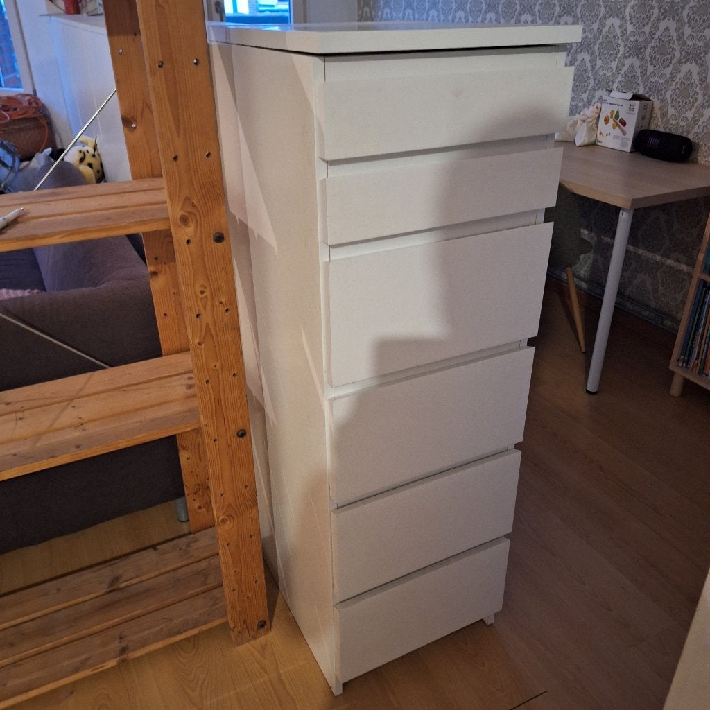 ladenkast met schuiven en spiegeltje, Maison & Meubles, 25 à 50 cm, 5 tiroirs ou plus, Comme neuf, Enlèvement