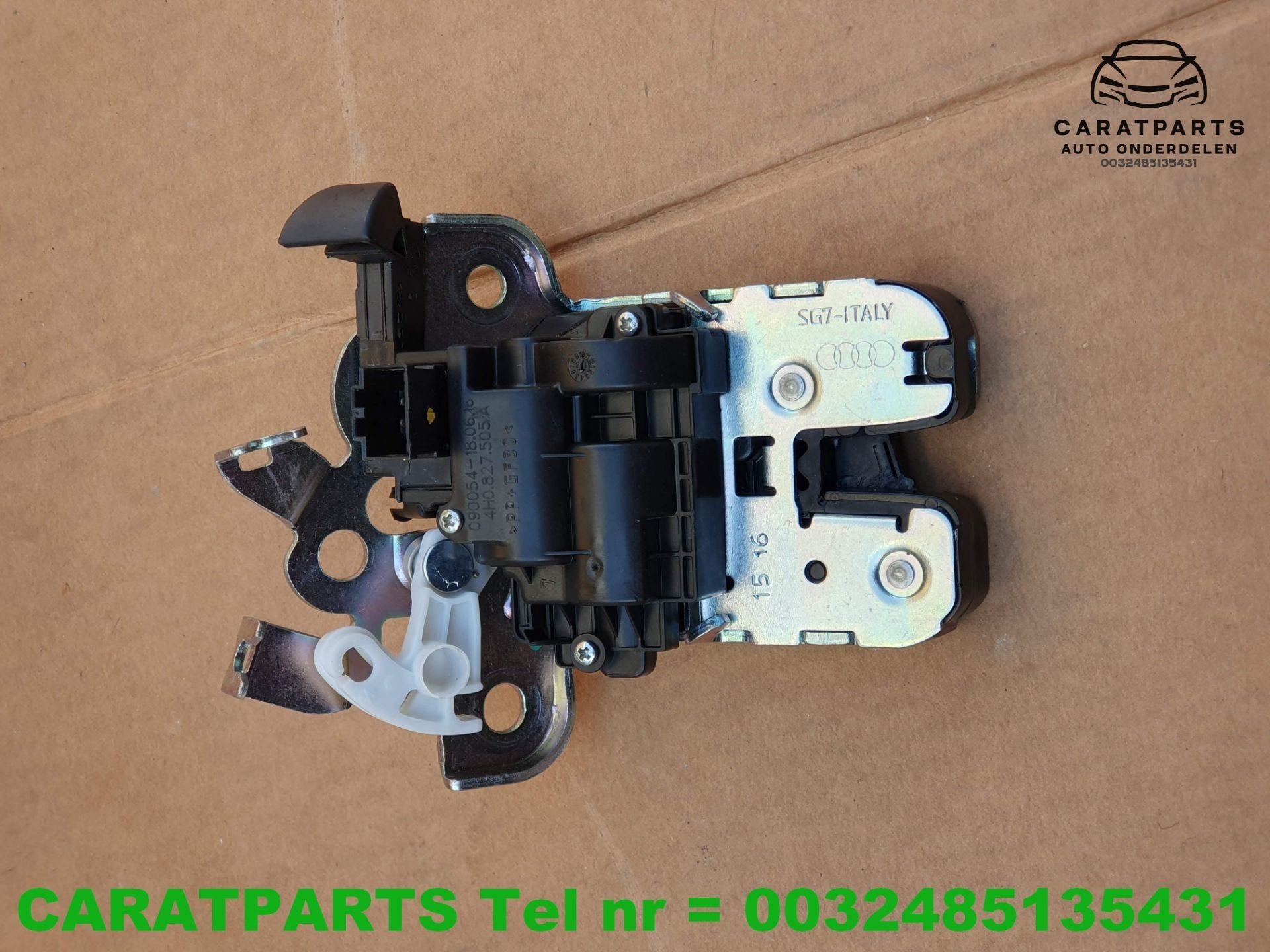 4H0827505A A6 serrure de hayon a3 m canisme de verrouillage, AUDI AG, Auto-Union-Strasse 1
85045  Ingolstadt, DE, Audi, Utilisé