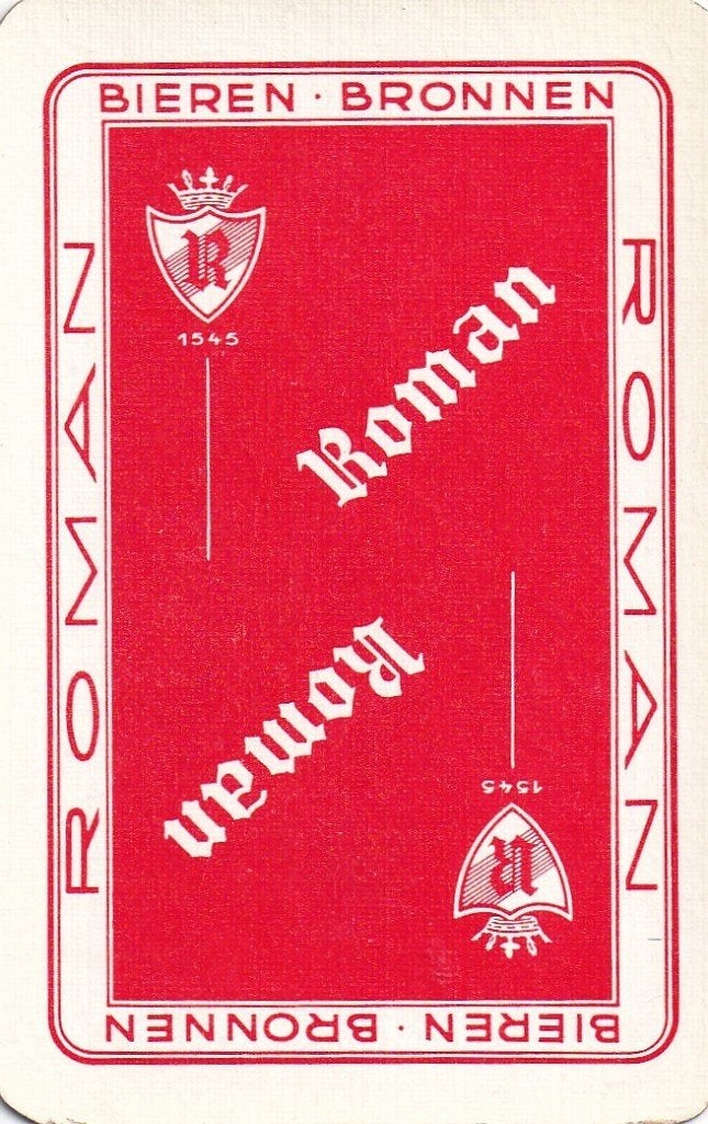 B 133 / S K ROMAN BIEREN BRONNEN ROOD, Collections, Enlèvement ou Envoi, Neuf, Carte(s) à jouer
