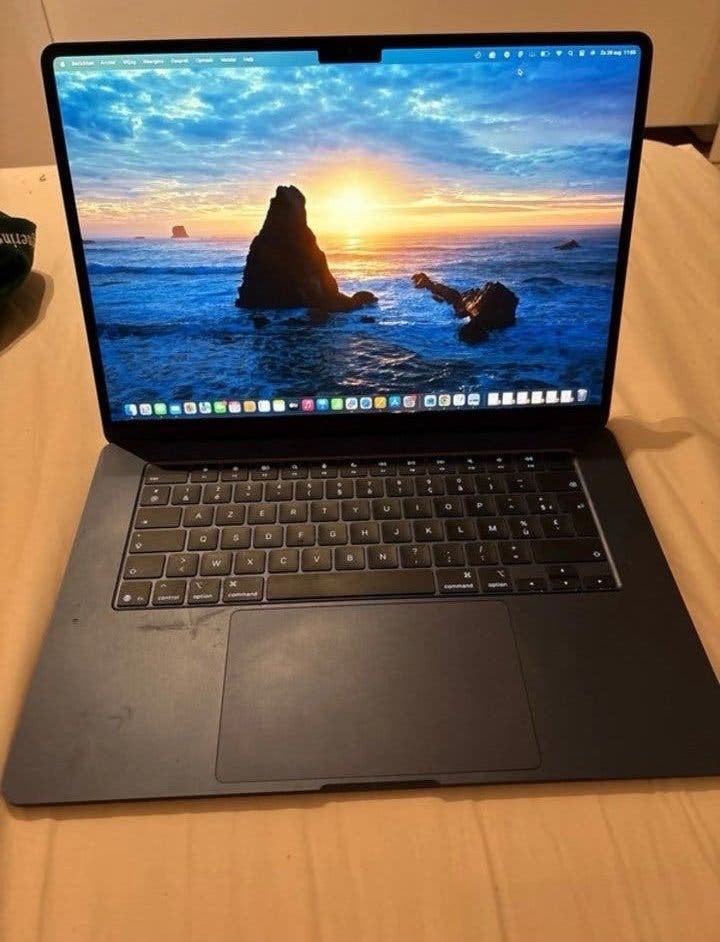 MacBook Air 15” M4 (2025) – 16GB RAM – 256GB SSD – Midnight, Computers en Software, Apple Macbooks, 256 GB, 15 inch, Verzenden