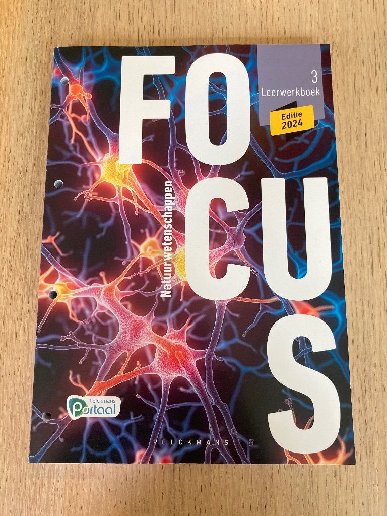 Focus natuurwetenschappen 3 - nieuw, Boeken, Overige vakken, ASO, Verzenden, Nieuw