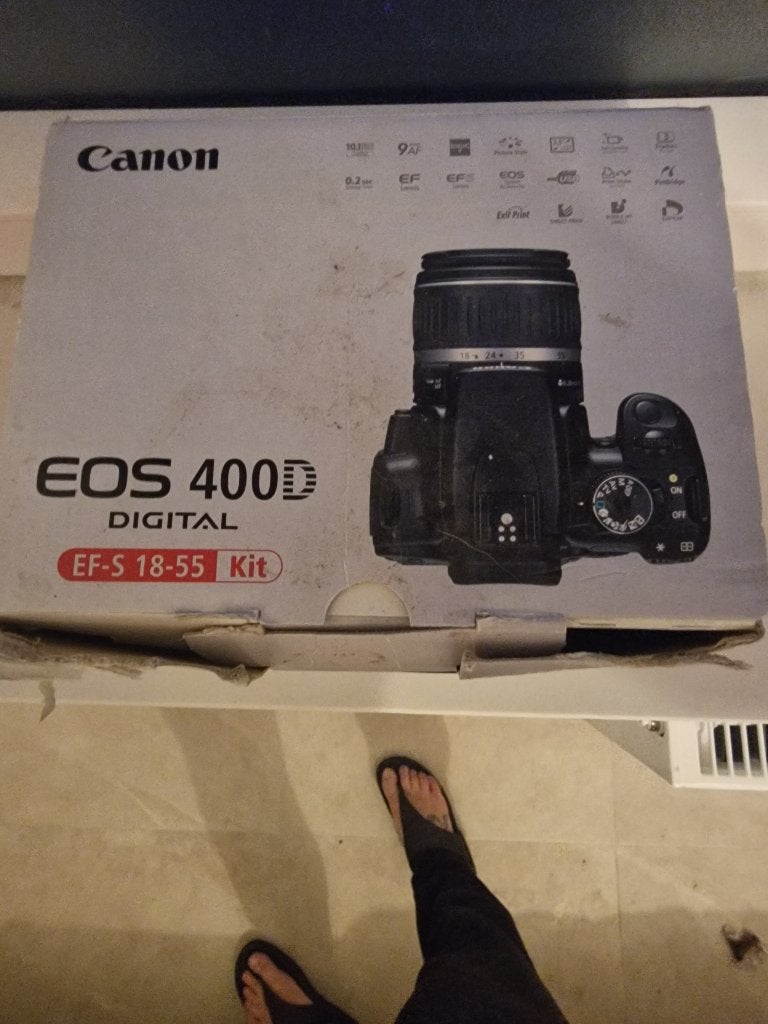 Appareil photo canon eos 400D, Audio, Tv en Foto, Fotocamera's Digitaal, Ophalen, Zo goed als nieuw, Canon
