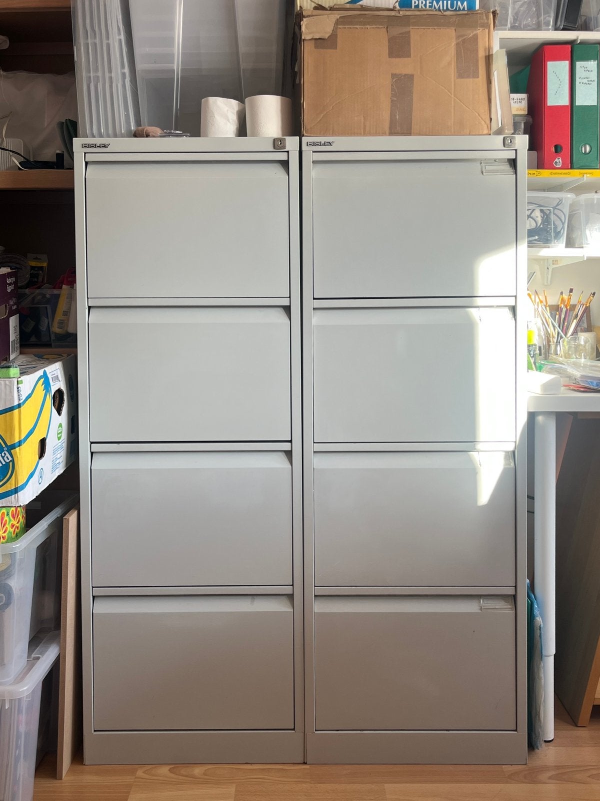 Archiefkasten Bisley 2x, Ophalen, Gebruikt