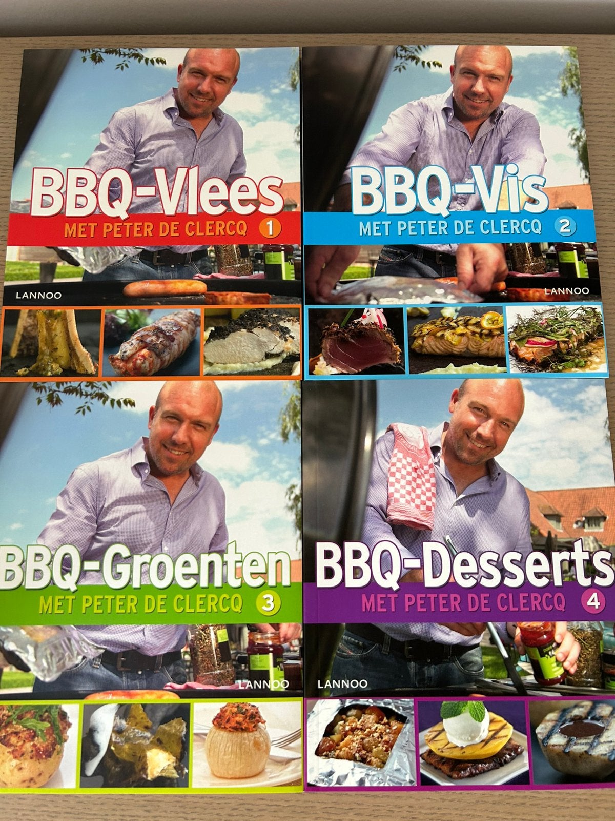 Kookboeken Peter De Clercq, Ophalen of Verzenden, Zo goed als nieuw