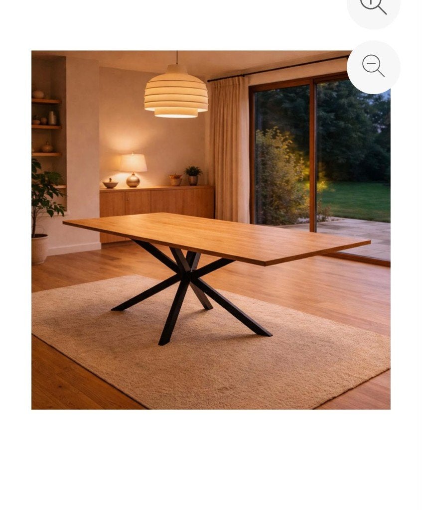 Nouvelle table à manger extensible - jusqu'à 10 personnes, Neuf, 200 cm ou plus, Cinq personnes ou plus, 50 à 100 cm