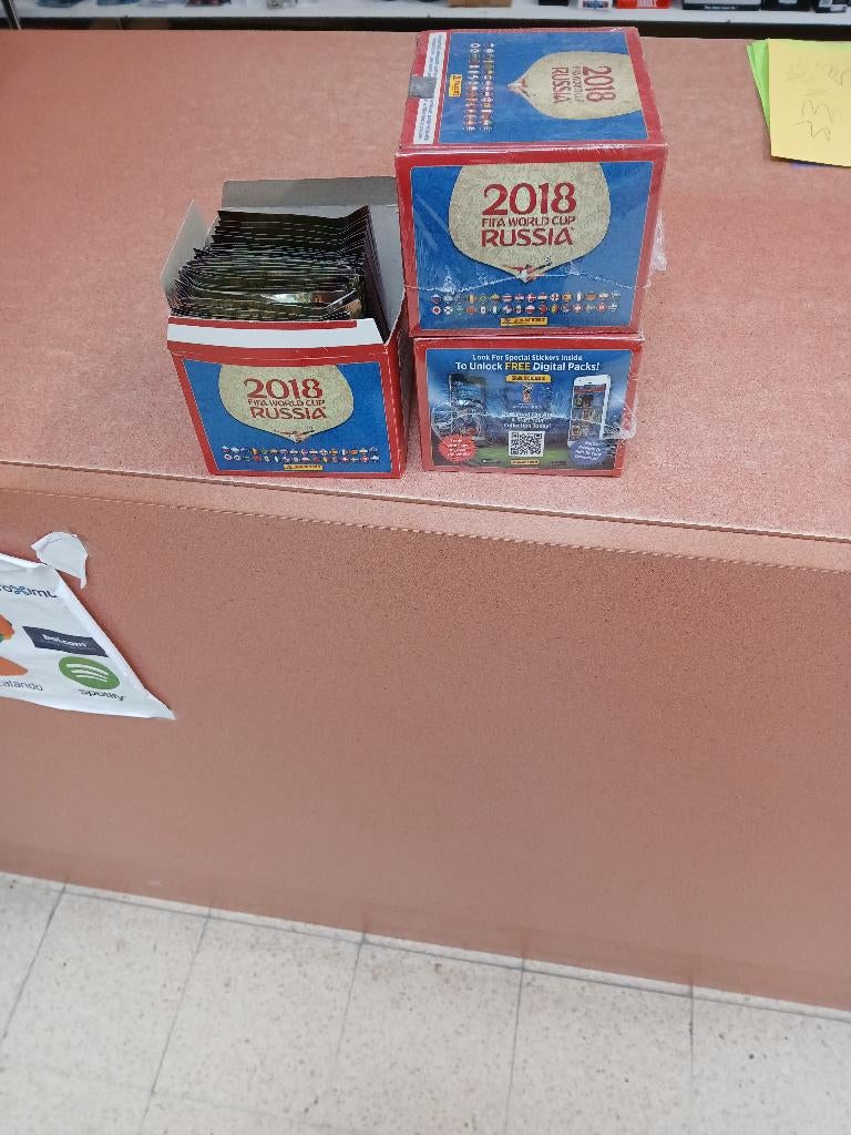 panini stickers 2018, Ophalen, Nieuw