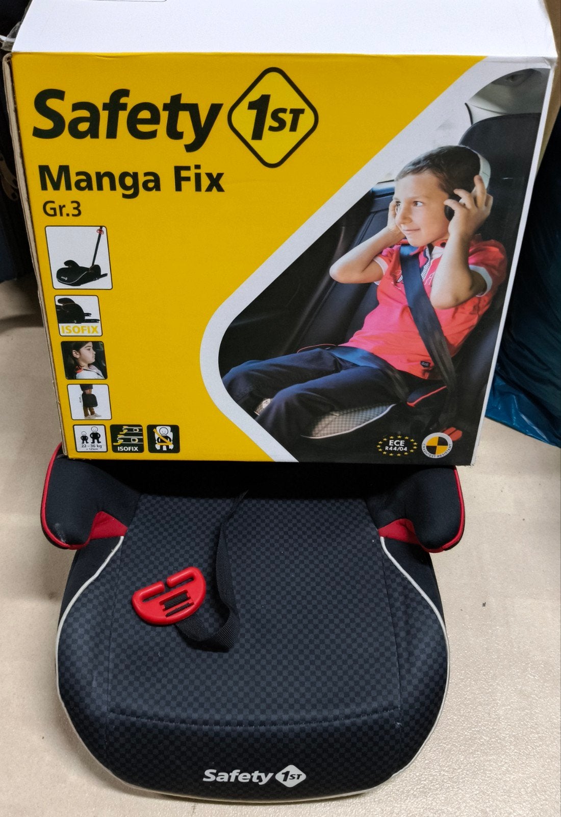 Kinderzitje, Zijbescherming, Zo goed als nieuw, 9 t/m 36 kg, Isofix