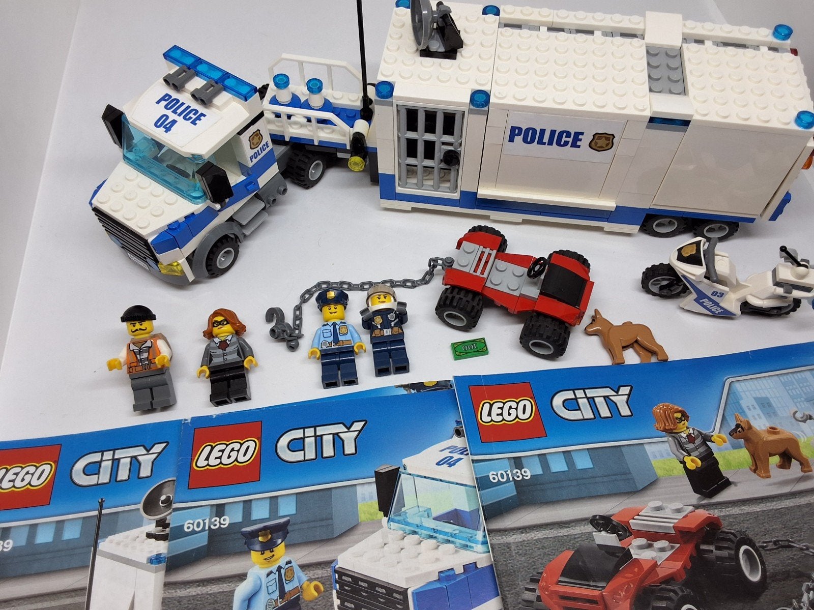 Lego City 60139 Mobile Command Center, Kinderen en Baby's, Ophalen of Verzenden, Compleet, Lego, City