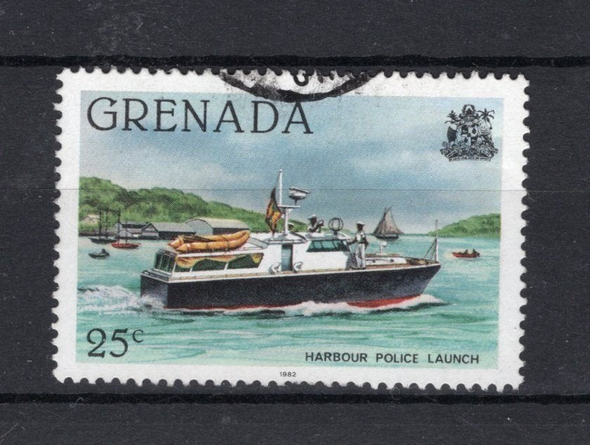 GRENADE Yt. 1022 estampillée 1982, Envoi, Affranchi, Amérique centrale