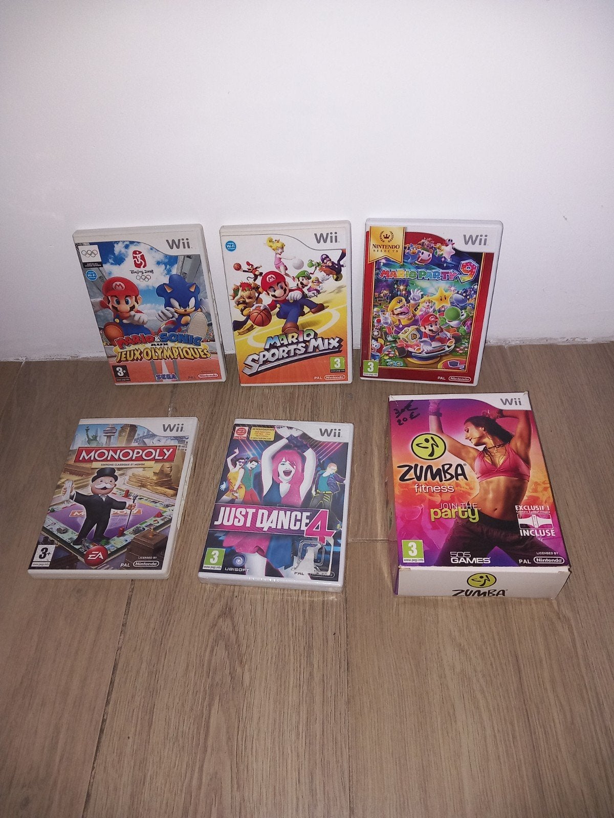 6 jeux Wii, Online, Zo goed als nieuw, Ophalen, Avontuur en Actie