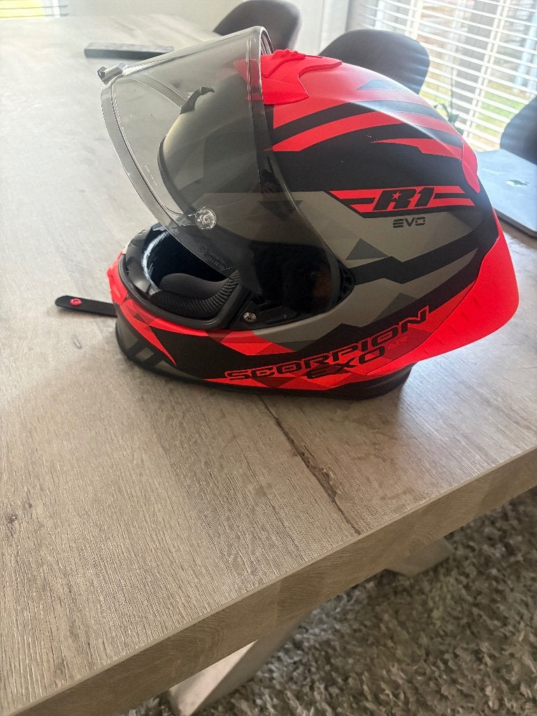 scorpion exo r1 nieuw maat large, Motos, Autres marques, Casque intégral, Enlèvement, Neuf, sans ticket