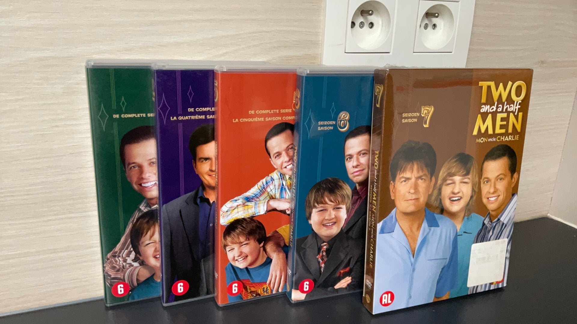 Serie two and a half men, Cd's en Dvd's, Ophalen, Zo goed als nieuw, Komedie, Seizoen 3