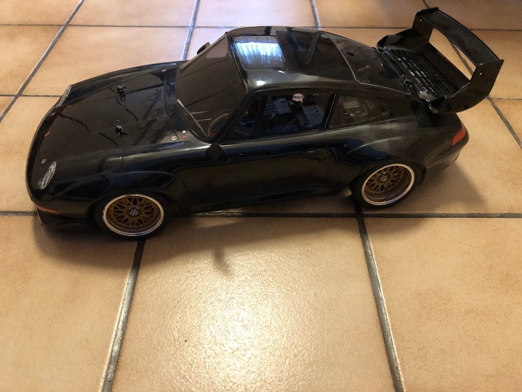 Tamiya Porsche 911 GT2, Ophalen