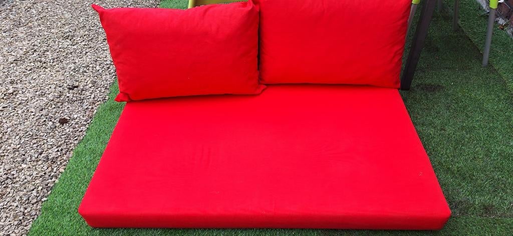 Kussens voor paletten lounge set., Enlèvement, Comme neuf, 6 places, Sets de jardin