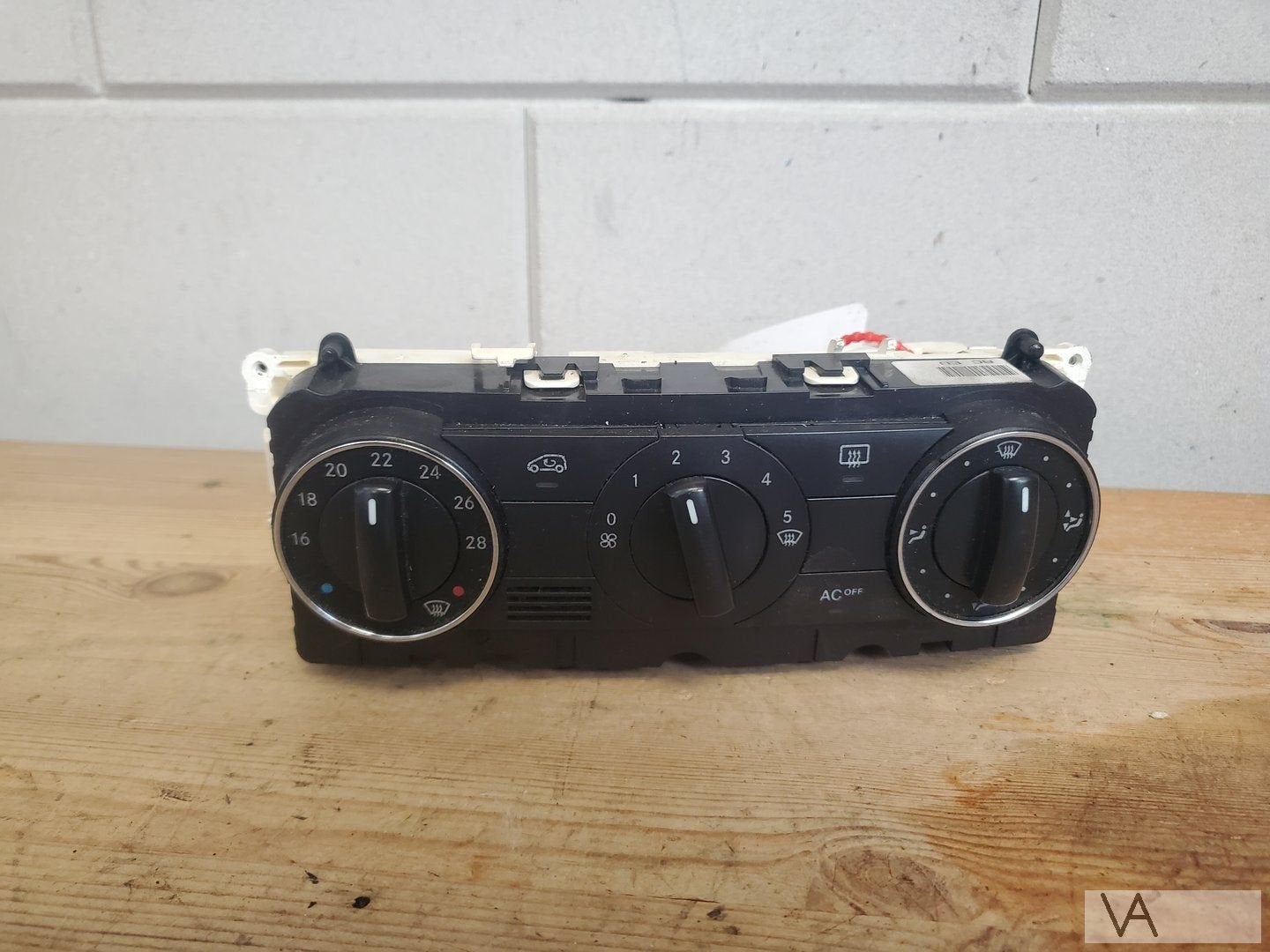 Mercedes A klasse W169 en B W245 kachel bediening paneel €25, Autos : Pièces & Accessoires, Tableau de bord & Interrupteurs, Utilisé