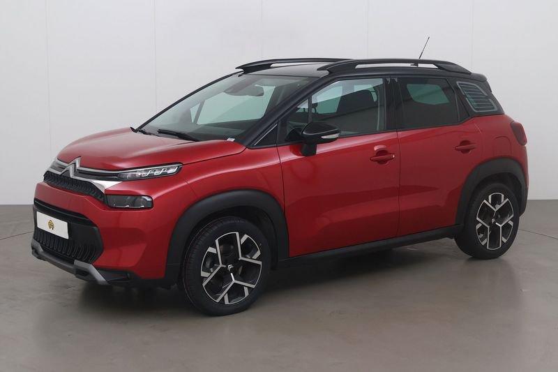 Citroen C3 Aircross 1.2 Puretech Shine Pack 130 AT, Autos, Rouge, Achat, 1280 kg, Euro 6