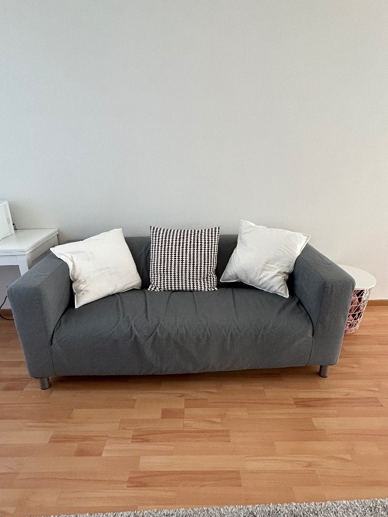 Ikea klippan zetel, tweepersoonszetel, Maison & Meubles, Canapés | Salons, 75 à 100 cm, Enlèvement, Utilisé, Deux personnes