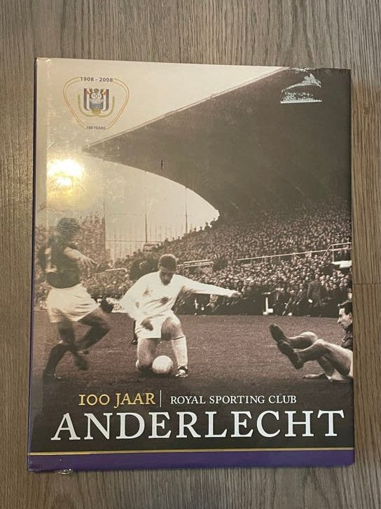 Livre cacheté 100 ans d'Anderlecht, Collections, Enlèvement ou Envoi