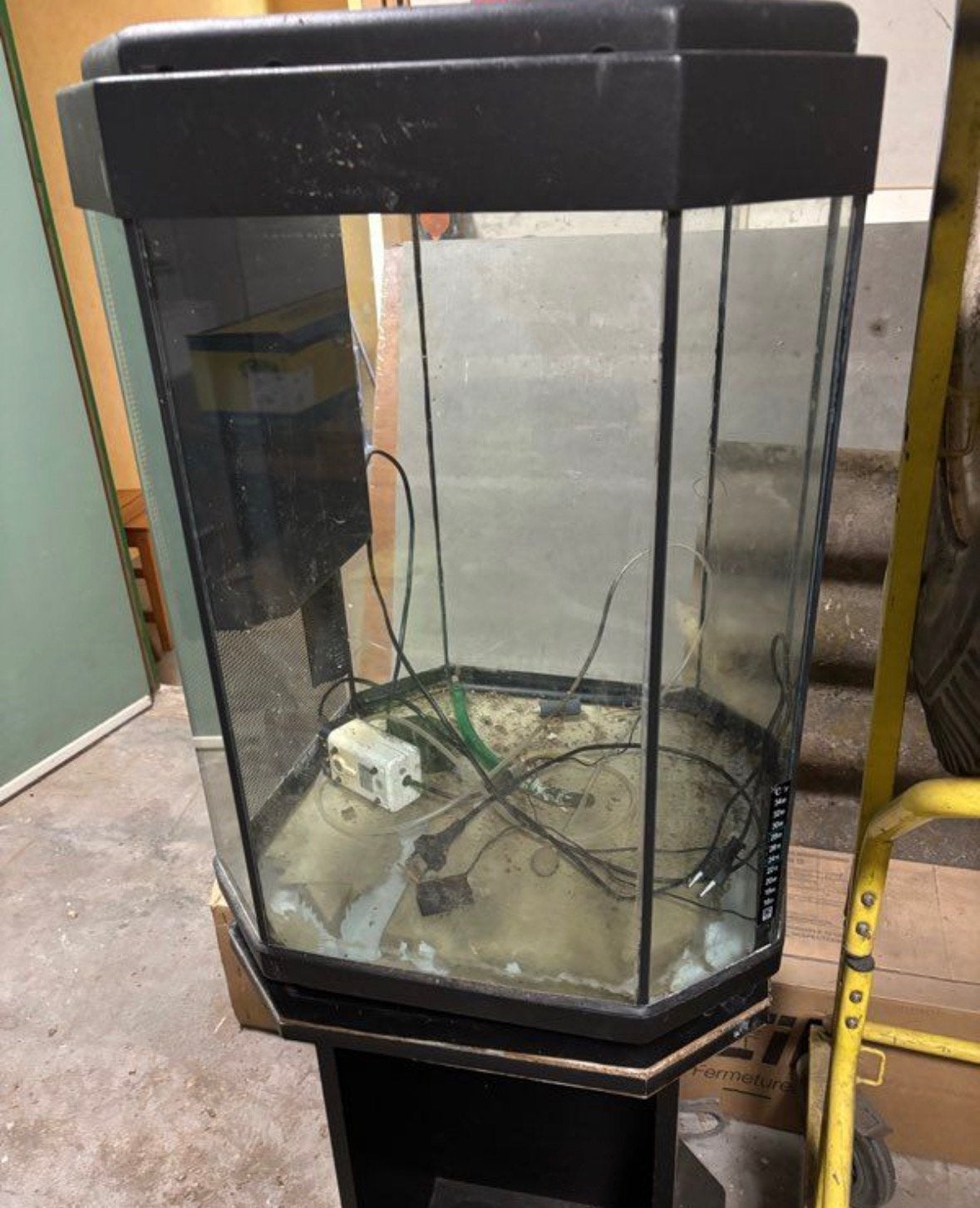 Aquarium 80 L, Animaux & Accessoires, Enlèvement, Pompe, Comme neuf