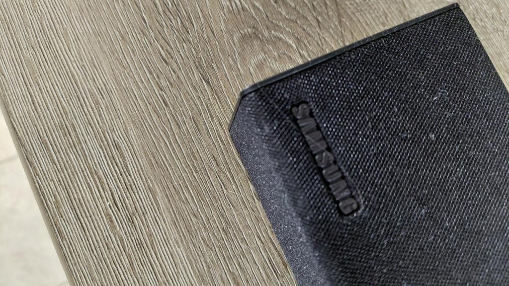 Samsung soundbar met subwoofer, Enlèvement