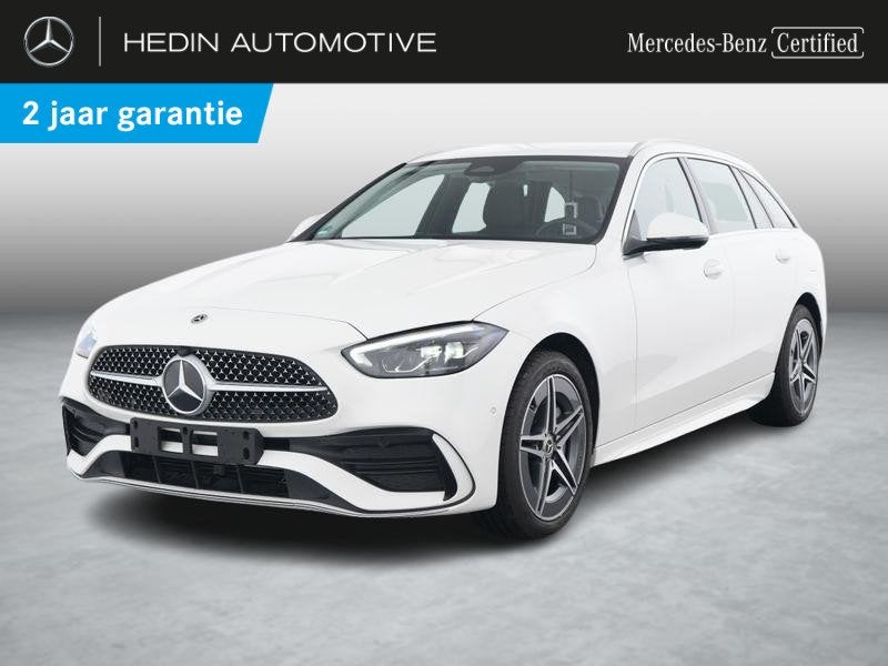 Mercedes-Benz C-klasse 300 DE Break AMG Line | Smartphone In, Auto's, Automaat, 197 pk, Zwart, 4 cilinders