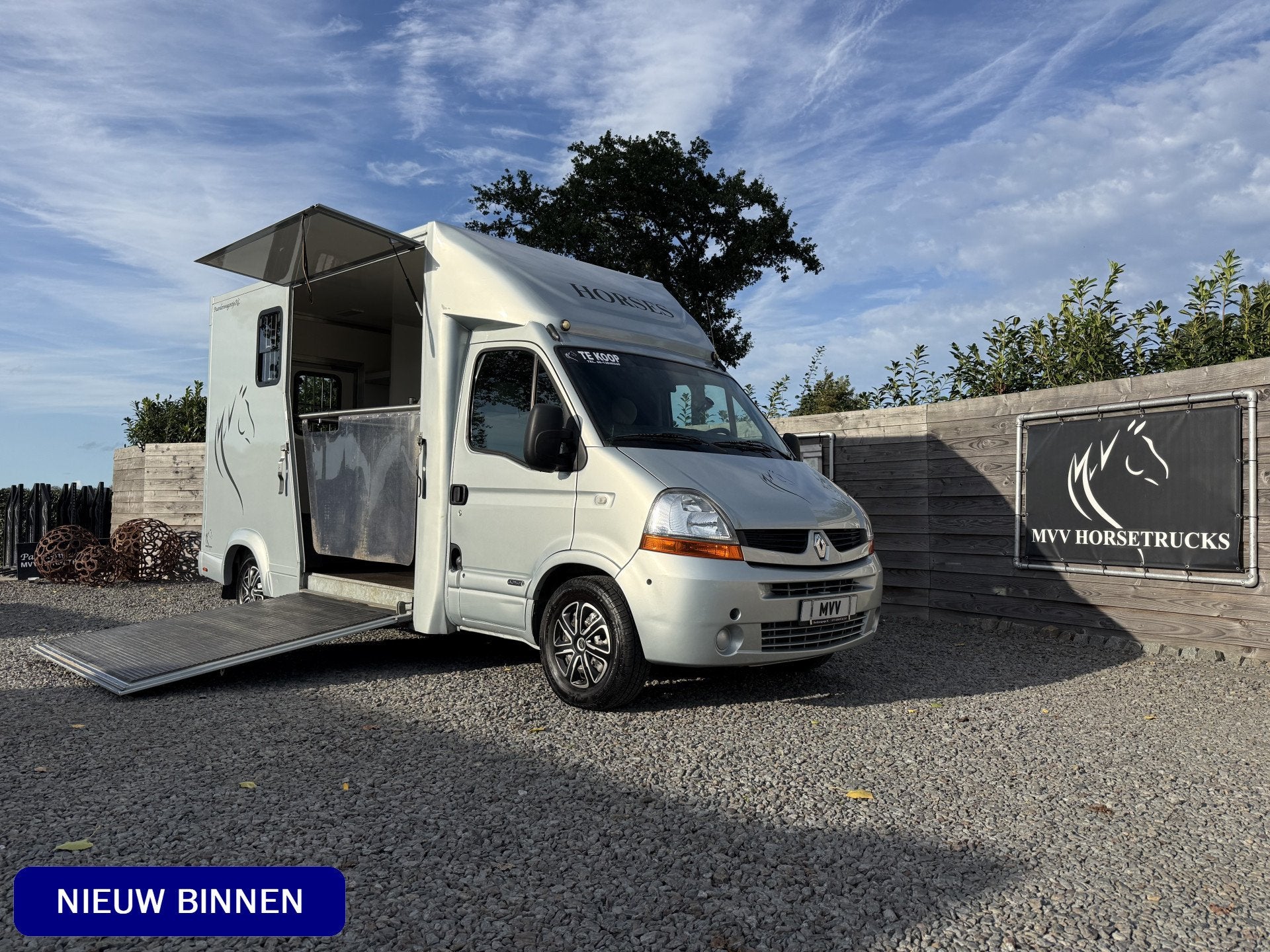 Renault Master | HORSETRUCK | TVW 2021 | CLASSIC 3XL | 2008, Dieren en Toebehoren, Weduwestraat 12
4884MV  WERNHOUT, NL, Paardenwagentje NL | MVV HORSETRUCKS