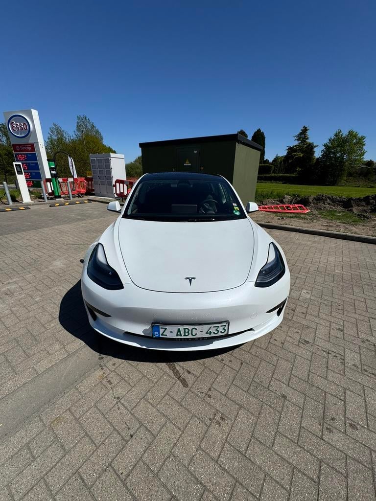 Tesla Model 3 Standard Range Plus, Zwart, Wit, Te koop, Model 3
