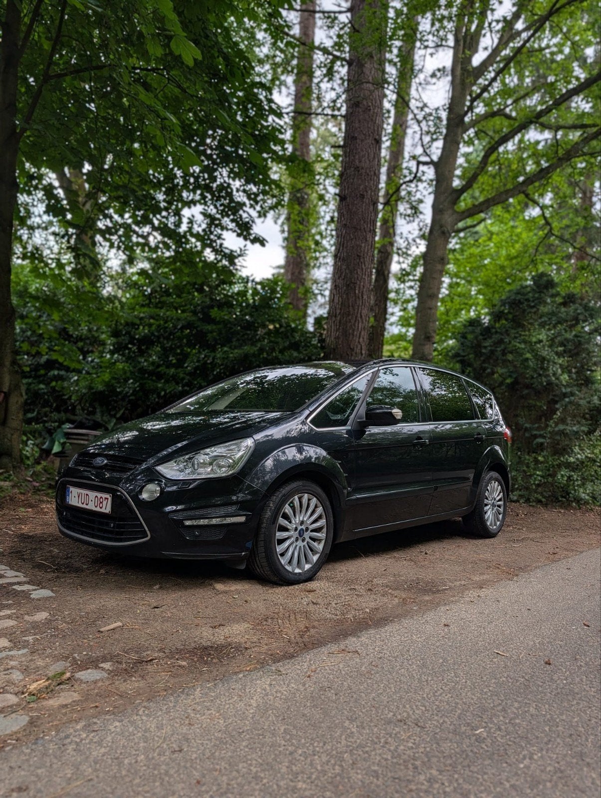 Ford s max 2014 diesel, Auto's, Euro 5, Monovolume, Zwart, Zwart
