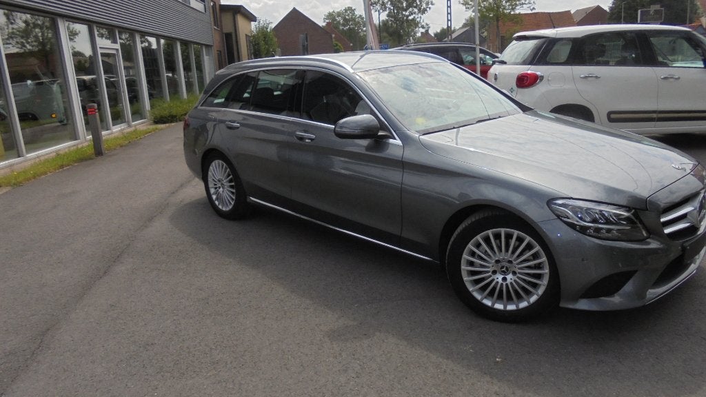 MERCEDES C220D AVANTGARDE - LEDER - GPS - CRUISE, Auto's, Automaat, 1998 cc, Achterwielaandrijving, Euro 6