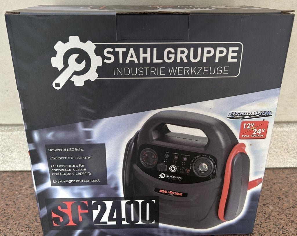 Stahlgruppe SG2400 Startbooster - 12V - 24V, 24-uursservice, Onderhoudsbeurt