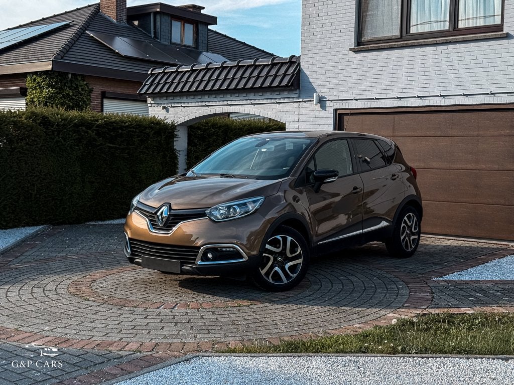 Renault Captur/Automaat/Camera/Navi/Trekhaak/Airco/Benzine, Auto's, Renault, 4 deurs, 87 kW, Bruin, 1198 cc