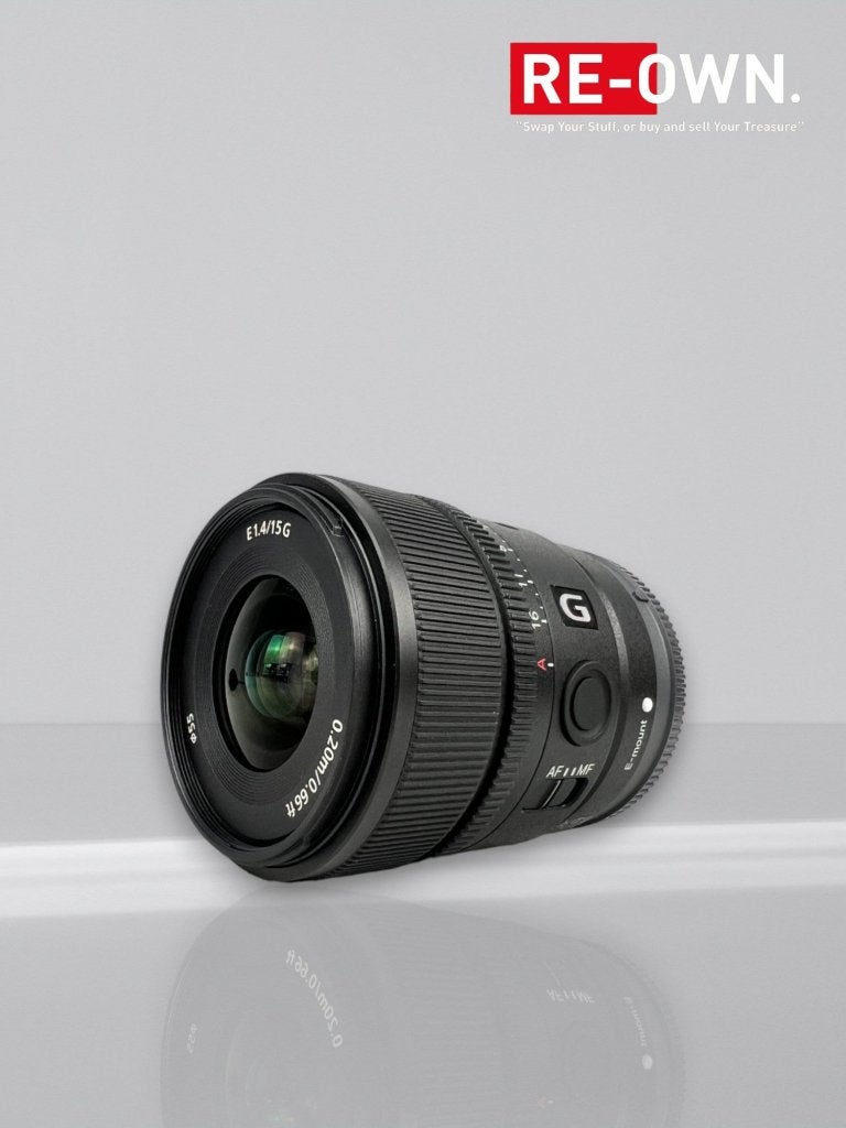SONY E 15MM F/1.4 G | NIEUWSTAAT | DOOS | GARANTIE, Niet ingevuld, Bouchons d'objectif, Monture Sony E, Niet ingevuld