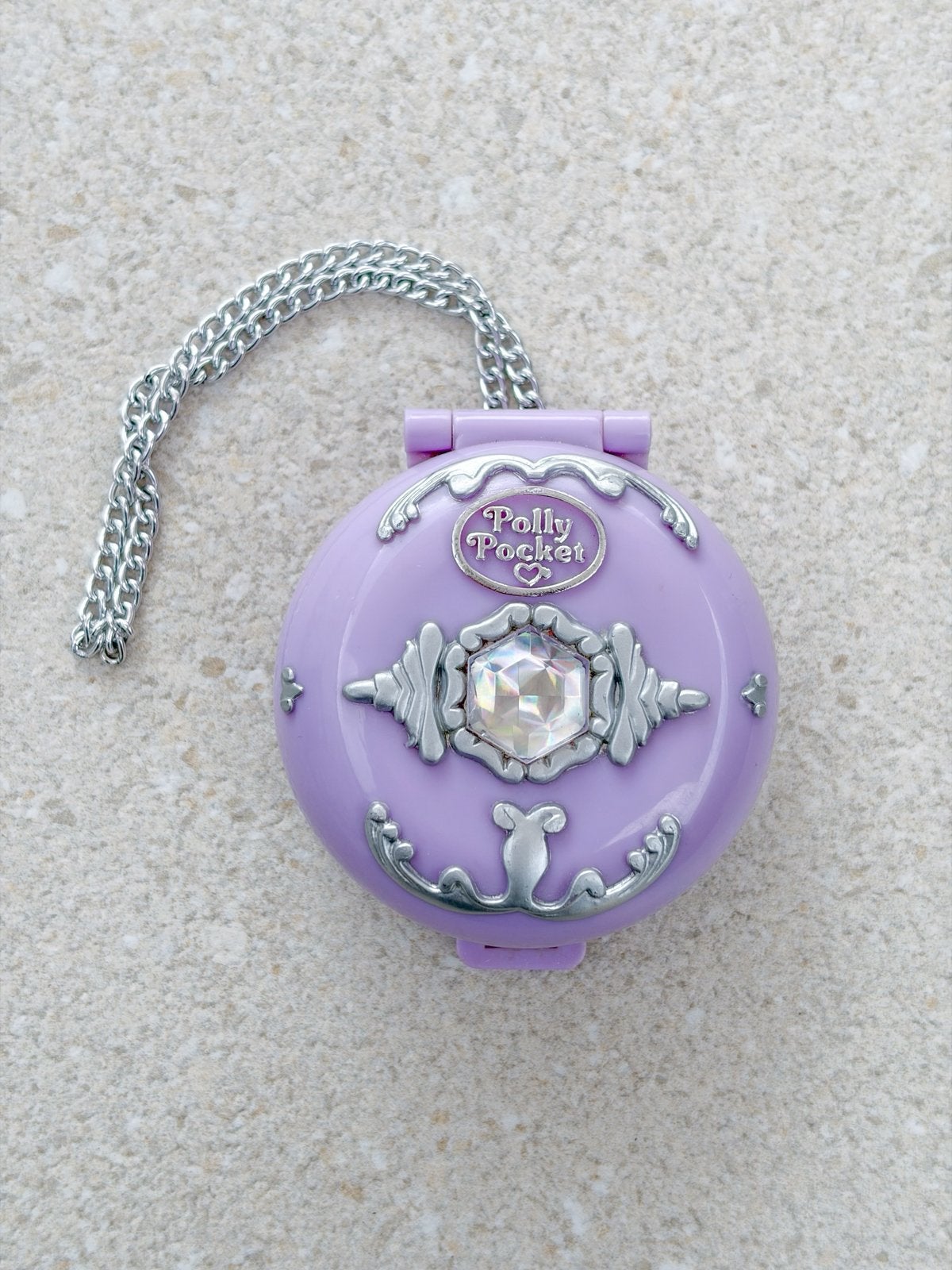 Polly Pocket Jeweled Iceland 1992 - compleet - zeldzaam!, Verzenden, Gebruikt