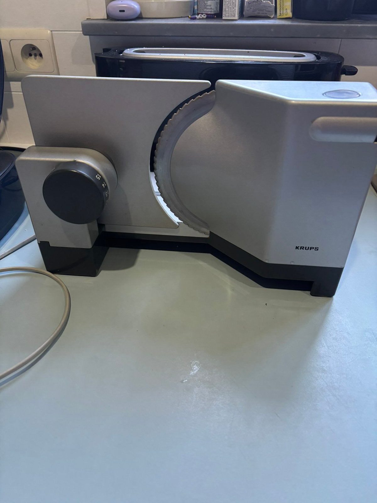 Krups snijmaschine, Elektronische apparatuur, Keukenmixers, Ophalen, Zo goed als nieuw