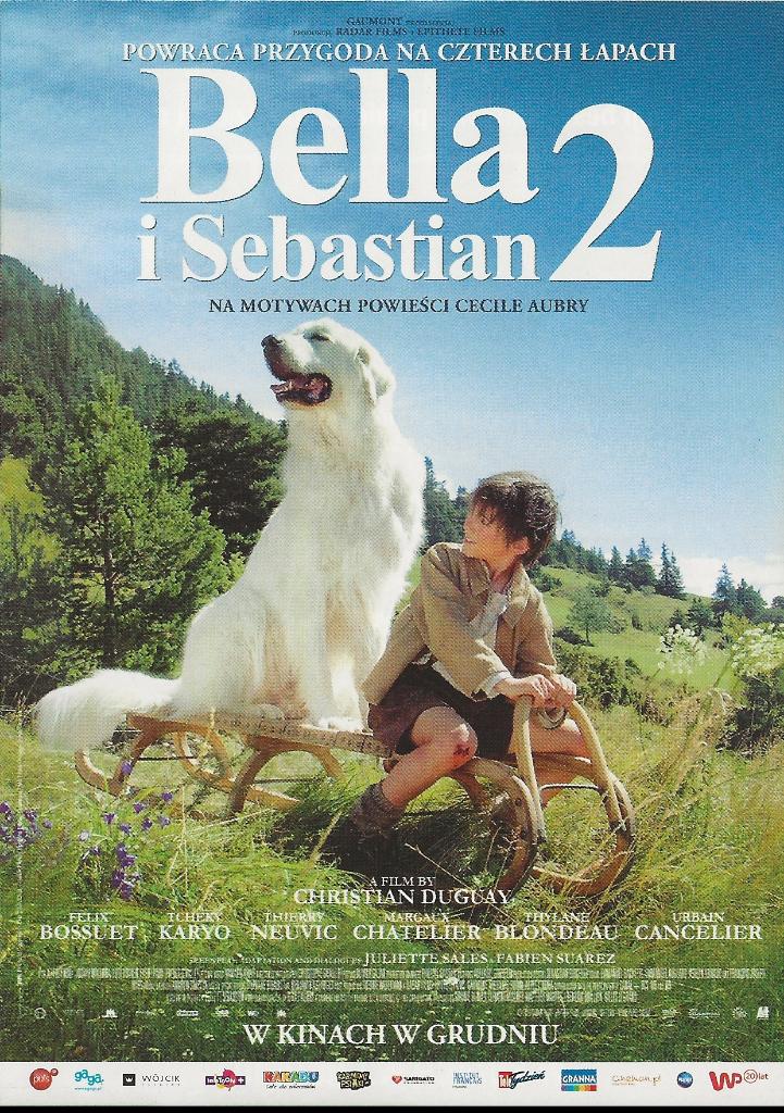 Belle et Sébastien, l'aventure continue (2015), Enlèvement ou Envoi, Neuf, Film, Autres types