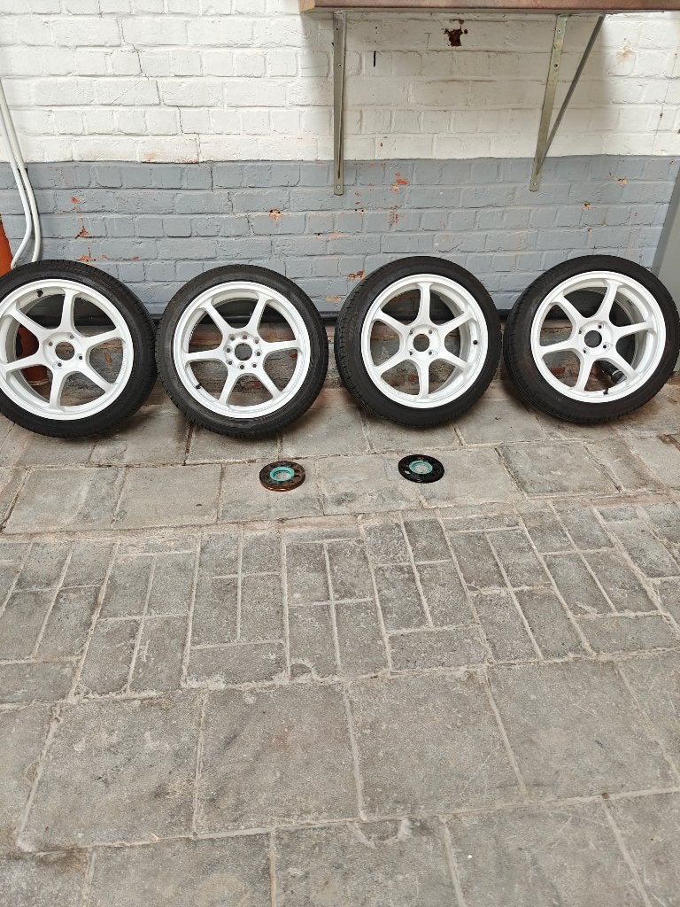 Advant racing RG-4 16x6,5j 4x100, Auto-onderdelen, Ophalen, Gebruikt, 16 inch, Banden en Velgen