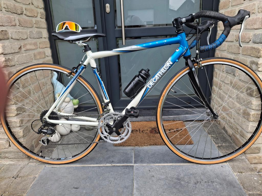 jeugd/dameskoersfiets Decathlon sport 7.2 volledig vernieuwd, Fietsen en Brommers, Fietsen | Racefietsen, Ophalen, 28 inch, Aluminium