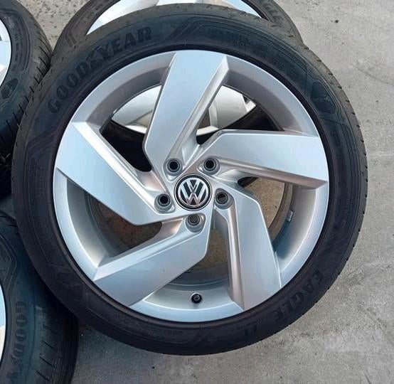 Velgen alu VW Golf 8 GTI GTE 5x112 17inch 6mm🚖 jantes, Enlèvement